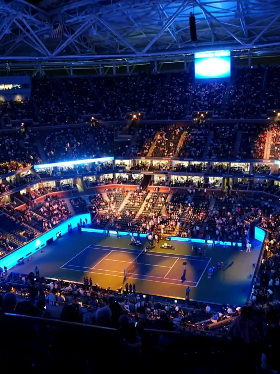 Live tennis